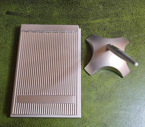 Vintage brushed aluminum - vintage,
