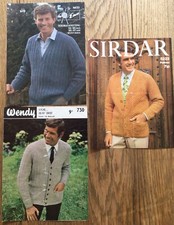 3 x Vintage Knitting Patterns
