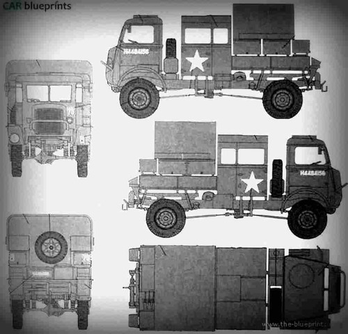 Bedford qlr 4x4 bofors - qlr, gun