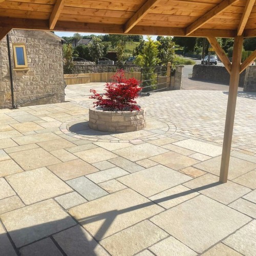 Yellow indian limestone - yellow,