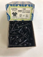 Box Black Round Screws 1 1/4"