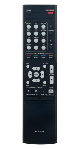 Rc018sr replaced remote - replaced,