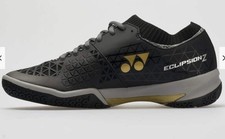Yonex Eclipsion Z Men's Badminton Shoes - Black & Gold Excellent Condition
