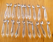 20 VGC 9.5cm Vintage Crystal