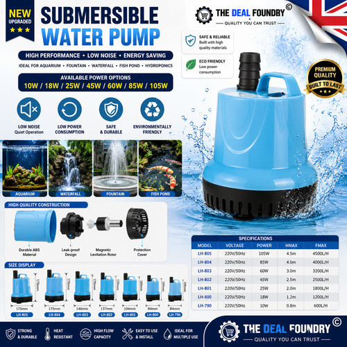 4500 litres submersible - 4500,