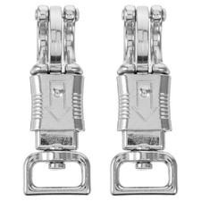  2 Pcs Outdoor Rope Hooks Horse Harness Quick Release Snap Heavy Duty