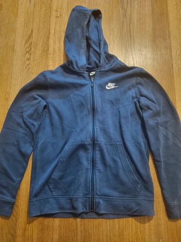 Blue nike zip hoodie - blue,