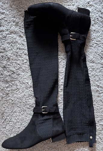Massimo dutti black suede over - massimo,