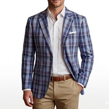 Tailorbyrd Men's Blue Purple