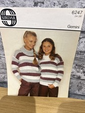 Sirdar Gemini 6247 Sweaters