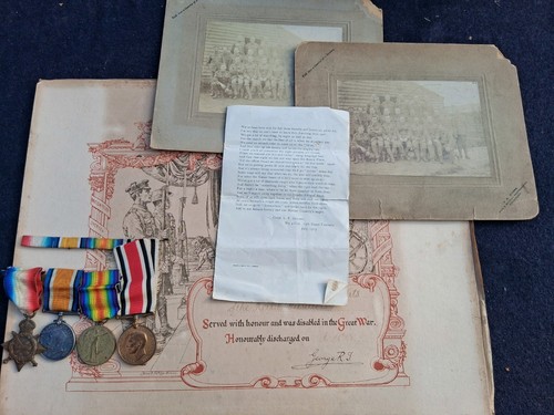 Ww1 medal trio 1914 1915 - trio, star