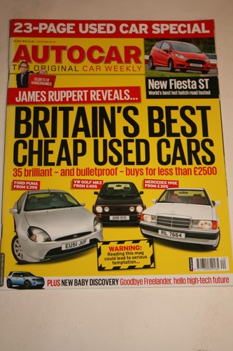 Autocar magazine may 2013 - magazine, 15