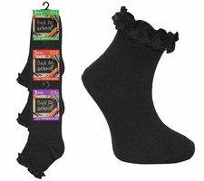 3 x Pairs of Girls Black