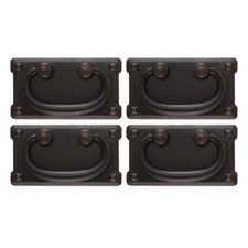 Home 4Pcs Rustic Handle Oak