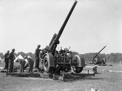 Ww2 british 3 7 - 1/72, inch