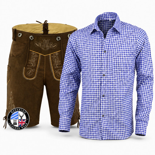 Lederhosen synthetic leather - ,