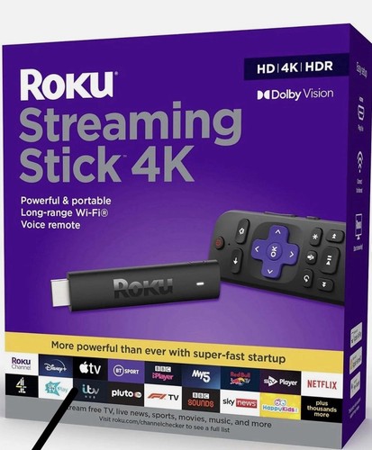 Roku 3820eu streaming stick - 3820eu, 4k