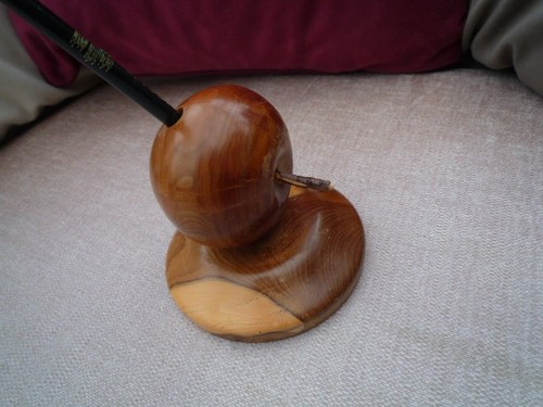 Vintage solid wood desk pen - wood,