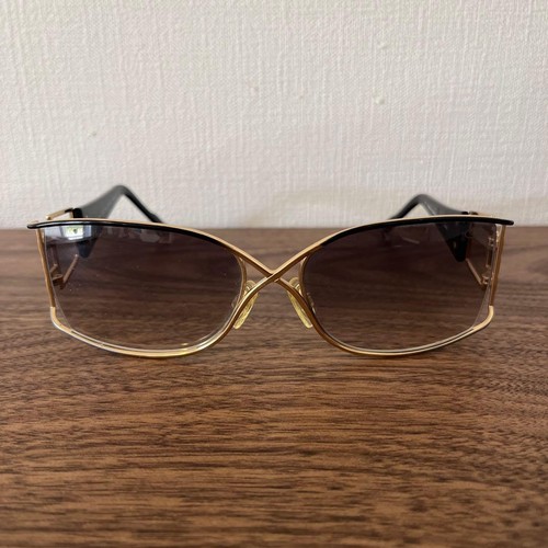 Cazal 927 gold black square - black,