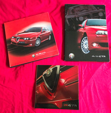 RARE 2002 Alfa Romeo 156 GTA Complete UK Brochures & Exclusive Dealer Press Pack