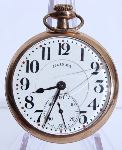 Illinois pocket watch railroad - illinois,