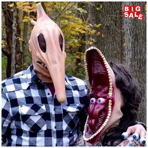 Adam and barbara mask cosplay - barbara,