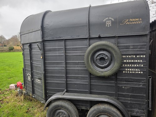 Horsebox catering trailer - trailer, /