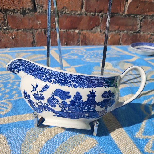 Vintage english willow pattern - english,