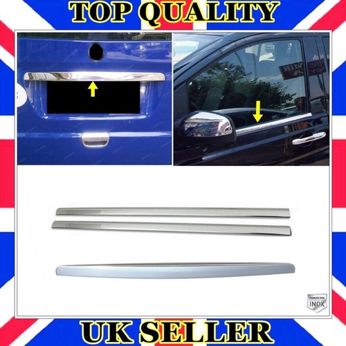 Chrome rear trunk tailgate - chrome,