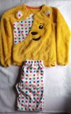 Girls Pudsey Bear PJs Age 13-14