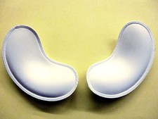 Glamour Bra Push Up Pads, Inserts, Foam, White