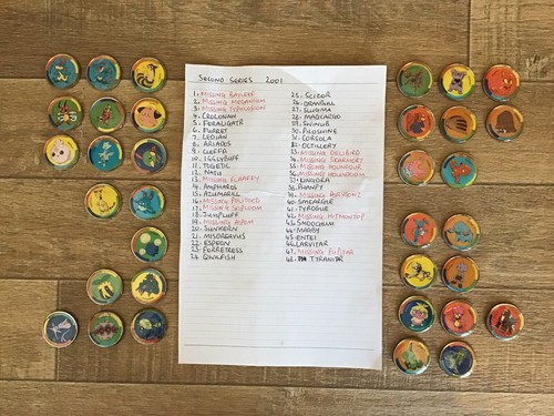 Nintendo pokemon metal coins - nintendo,