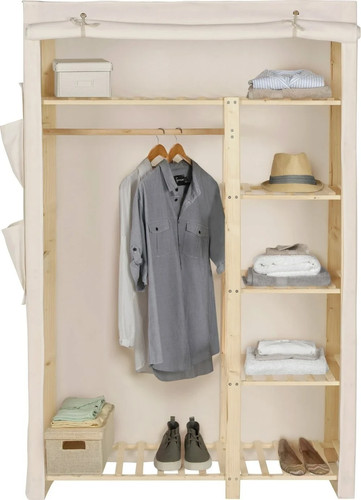 Home covered double - wardrobe,