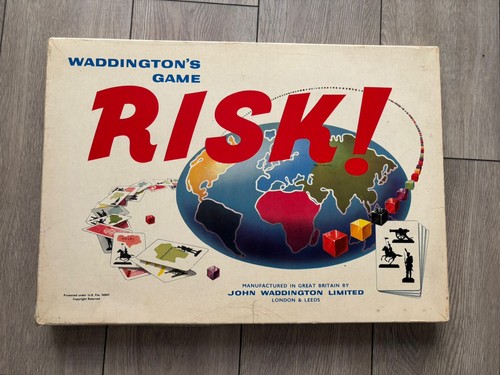 Vintage risk board - vintage, game
