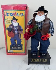 Vintage Action Santa Cowboy
