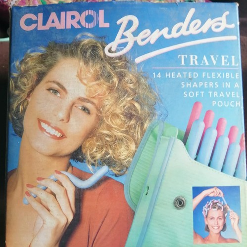 Vintage clairol benders heated - clairol,
