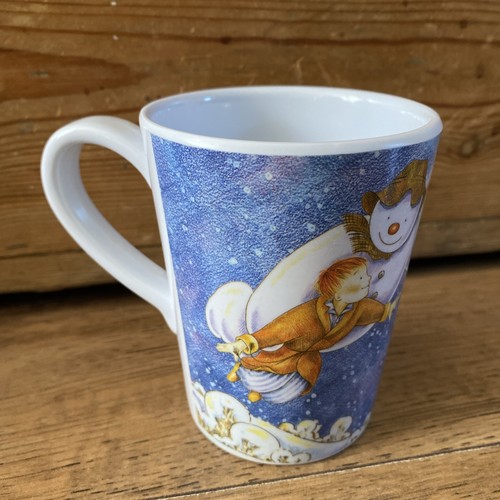The snowman flying - snowman, mug