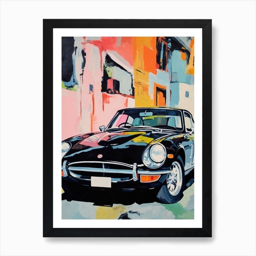 Datsun 240z vintage car - datsun,
