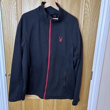Spyder Mens Black Size XL Full