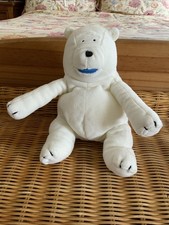 Birds Eye Clarence Polar Bear Soft Plush Stuffed Toy White 8" BirdsEye