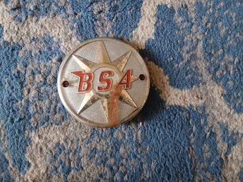 Bsa vehicle badge - vehicle,