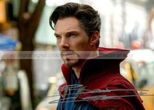 Benedict Cumberbatch Actor Doctor Strange Signed 7 x 5 Photograph *With COA*