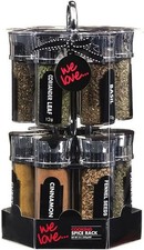 12 Set Spice Jar Standing Rack