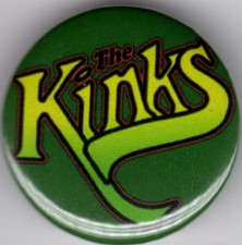 THE KINKS Pin Button Badge -