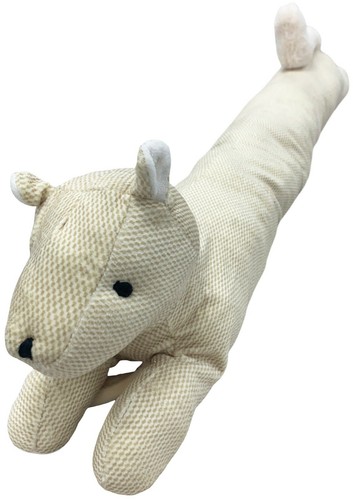 Long draught excluder white - long,