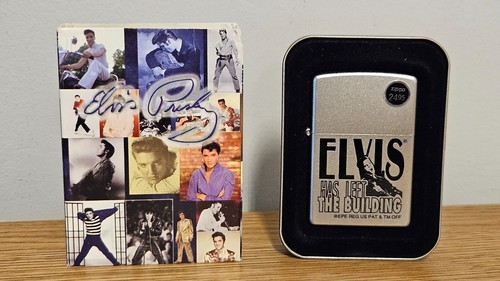 Genuine 24260 zippo elvis has - genuine,