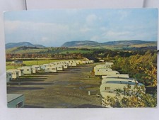 Vintage Postcard Earnsdale Caravan Site Crieff Posted 1976 