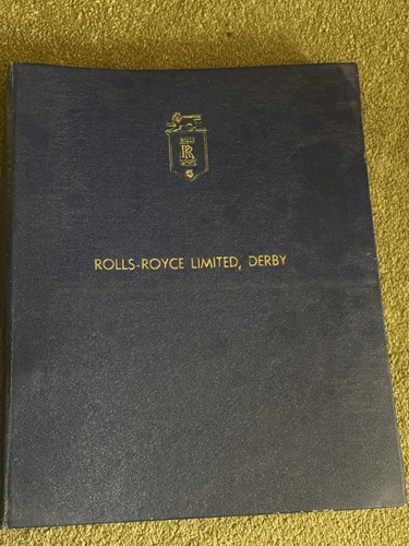 Rolls royce ltd derby - rolls, ltd,