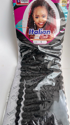 Angels italian curls weft - italian,