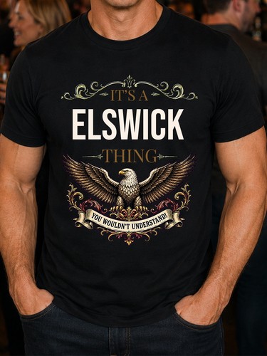 Elswick surname eagle - eagle, men's